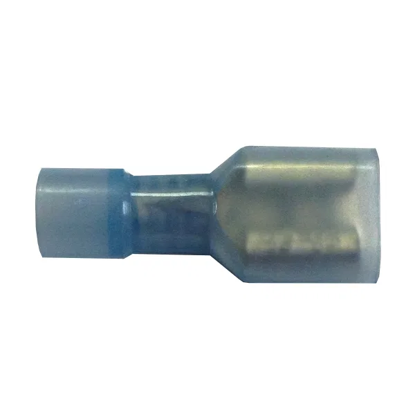 80250 – WIRTHCO Wire Terminal End, 1/4 Inch Fully Insulated Female Quick Disconnect 16-14 Gauge Wire Case Of 100